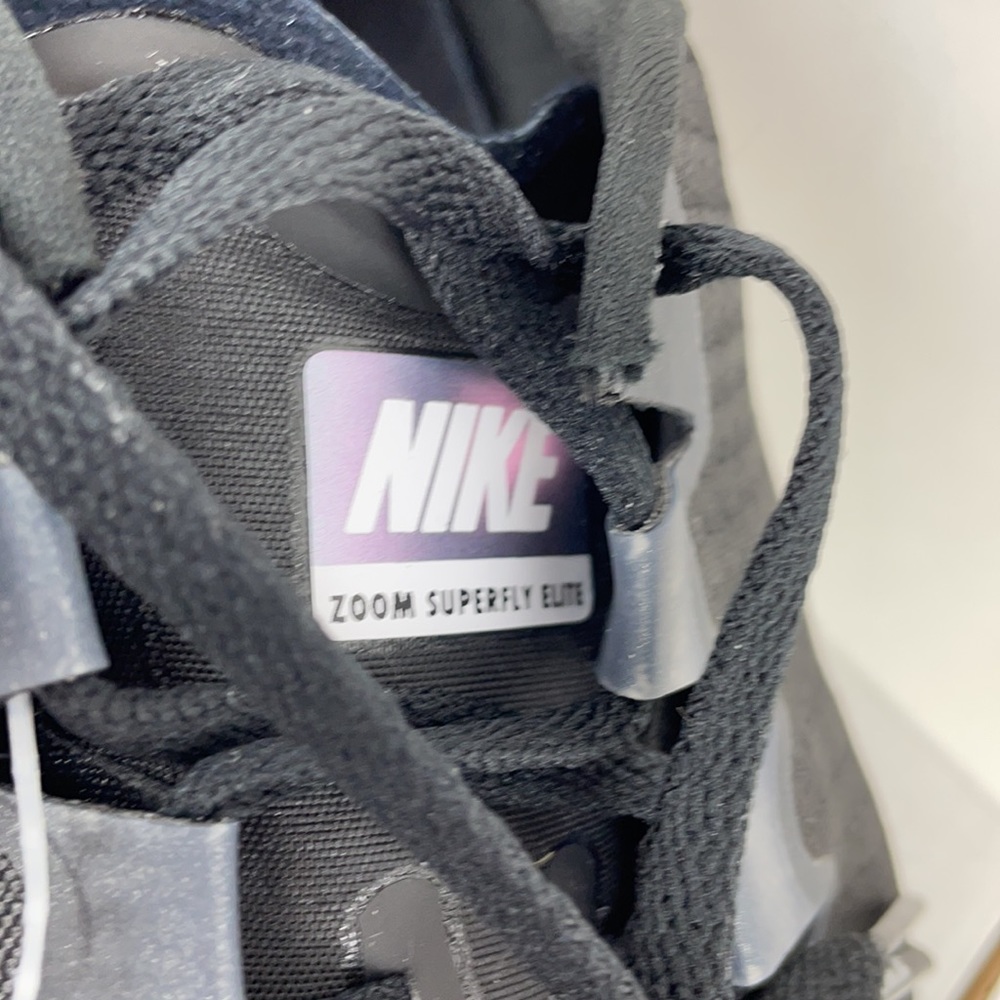 NWT NIKE Black Superfly Elite Trackshoes Spikes - Picture 2 of 9